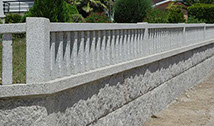 Paredes con la aplicación de granito 