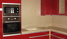 Acabados de la cocina en silestone 