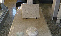 Arte funerária, campa em granito